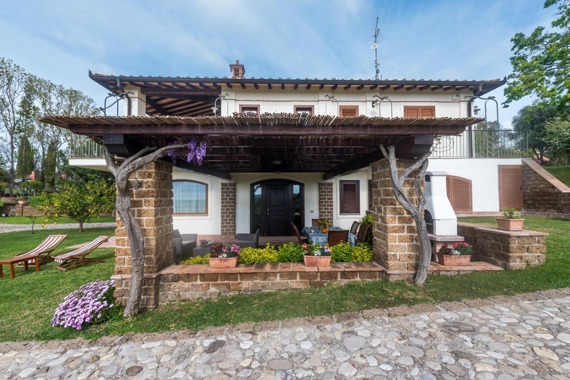 Villa Gli Eucalipti Черветері Номер фото